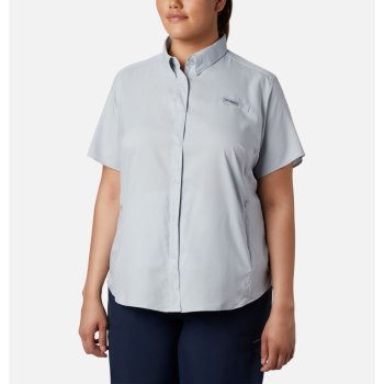 Columbia Ženske Košulje - PFG Tamiami II Short Sleeve Plus Size Sive | ZJUO-78653